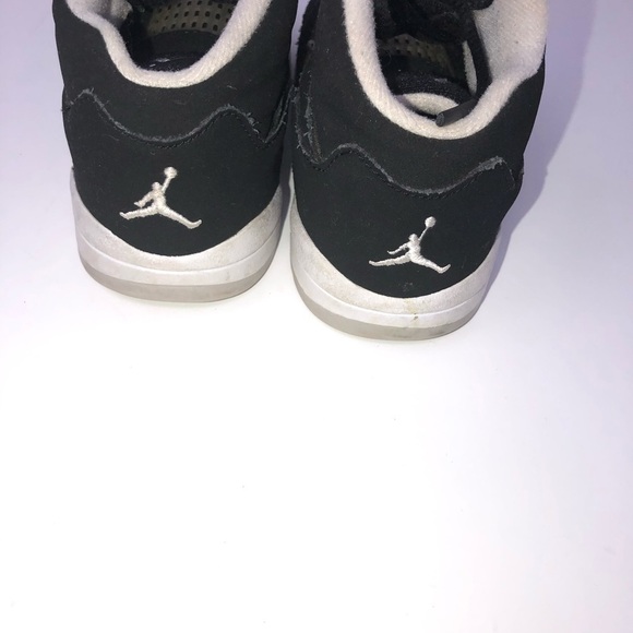 NIKE jordans retro 5 black kids toddler shoes 7c - Picture 3 of 5